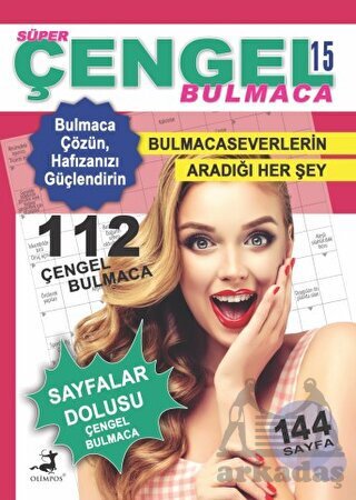 Süper Çengel Bulmaca - 15 - Olimpos Yayınları