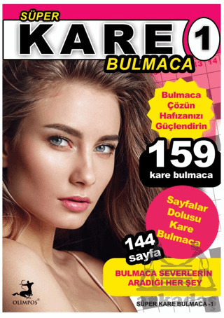 Süper Kare Bulmaca 1 - Olimpos Yayınları