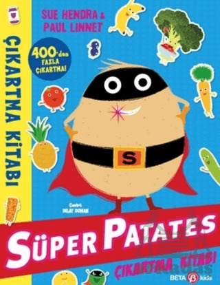 Süper Patates Çıkartma Kitabı - Beta Kids