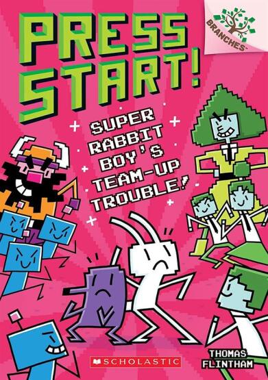 Super Rabbit Boy's Team-Up Trouble! - Press Start! - 1