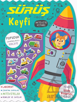 Sürüş Keyfi - Çıkartmalı Aktivite Kitabı - 1