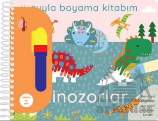 Suyla Boyama Kitabım – Dinozorlar - İndigo Çocuk