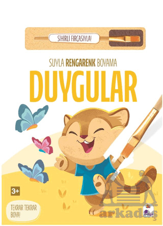 Suyla Rengarenk Boyama – Duygular (Sihirli Fırçasıyla) - 1