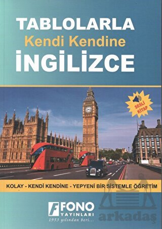 Tablolarla Kendi Kendine İngilizce Sesli Kitap - Fono Yayınları
