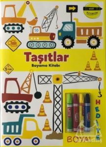 Taşıtlar Boyama Kitabı - Minik Ressamlar - Doğan Egmont Yayıncılık