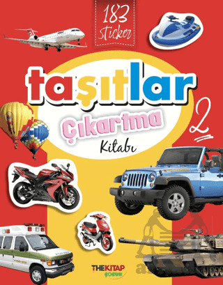 Taşıtlar Çıkartma Kitabı - 2 - 1