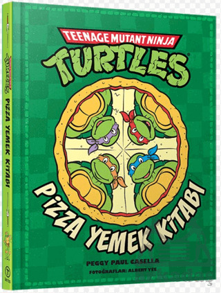 Teenage Mutant Ninja Turtles Pizza Yemek Kitabı - 1