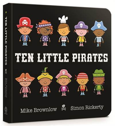 Ten Little Pirates Board Book - Orchard Books