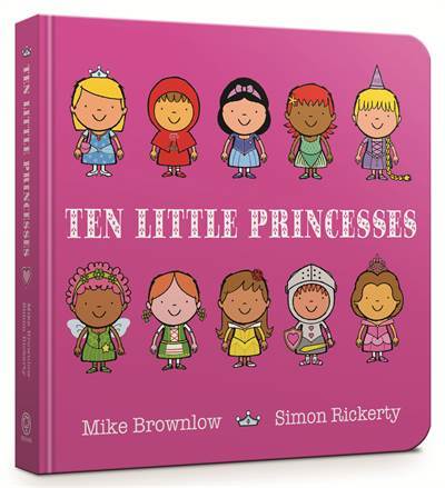 Ten Little Princesses Board Book - Orchard Books
