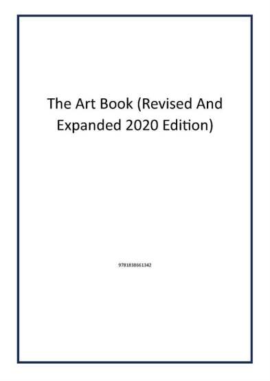 The Art Book (Revised And Expanded 2020 Edition) - 1