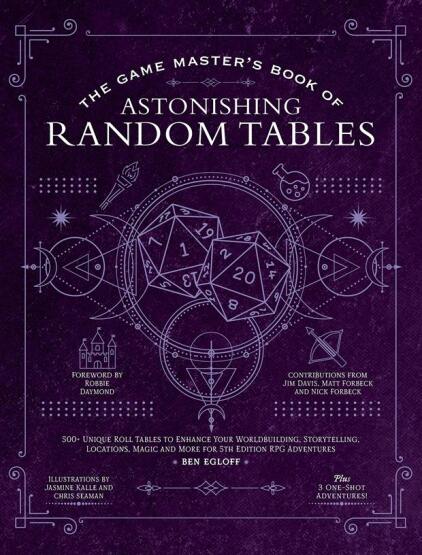 The Game Master's Book Of Astonishing Random Tables - Media Lab Books