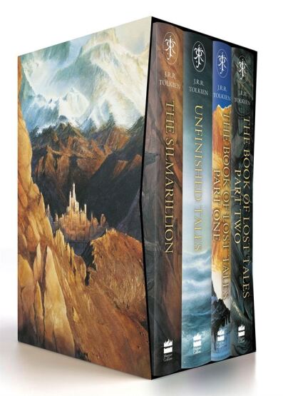The History of Middle-earth (Boxed Set 1): The Silmarillion, Unfinished Tales, the Book of Lost Tales, Part One & Part Two - Harper Collins UK
