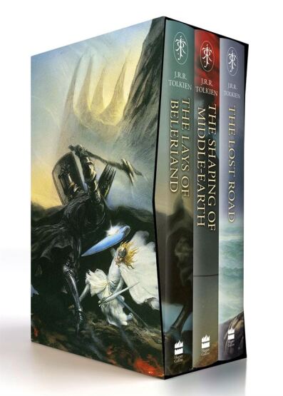 The History of Middle-earth (Boxed Set 2): The Lays of Beleriand, the Shaping of Middle-Earth & the Lost Road - Harper Collins UK