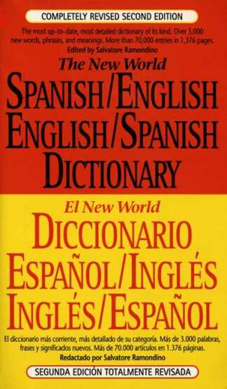 The New World Spanish-English, English-Spanish Dictionary - Berkley USA