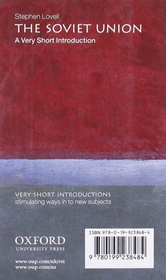 The Soviet Union A Very Short Introduction - Very Short Introductions - Oxford University Press UK