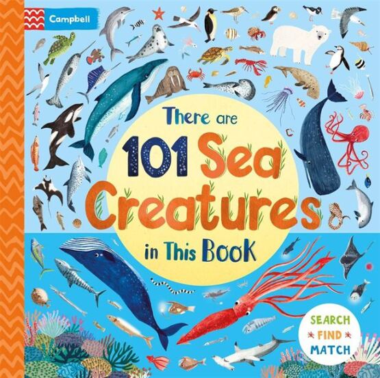 There Are 101 Sea Creatures in This Book Search, Find, Match - 1