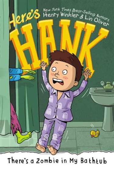 There's A Zombie İn My Bathtub (Here`S Hank 5) - Grosset & Dunlap USA