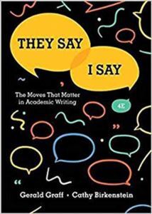 They Say I Say (4Th Ed.) - 1