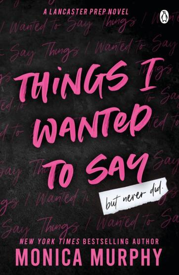 Things I Wanted to Say - Penguin Books UK