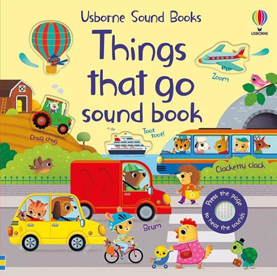 Things That Go Sound Book - Usborne Sound Books - 1