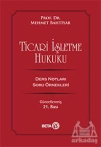 Ticari İşletme Hukuku - 1