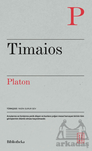 Timaios - Ketebe Yayınları