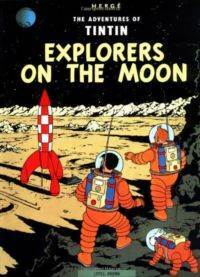 Tintin Explorers on the Moon - Little Brown USA