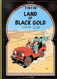 Tintin Land of the Black Gold - Little Brown USA