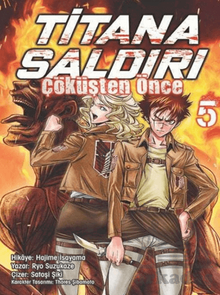 Titana Saldırı: Çöküşten Önce 5 - Komikşeyler Yayıncılık