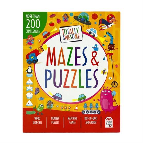 Totally Awesome Mazes And Puzzles (More Than 200 Challenges) - 2
