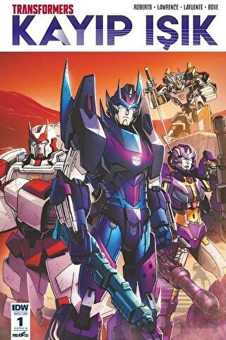 Transformers Kayıp Işık Bölüm 1 Kapak A - Presstij Kitap