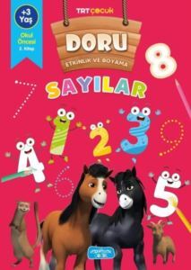 TRT Çocuk - Sayılar - Doru Etkinlik Ve Boyama - 1