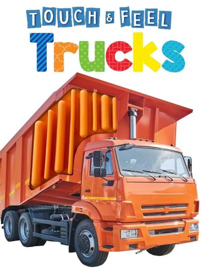 Trucks (Touch And Feel Board Book) - Little Hippo Books