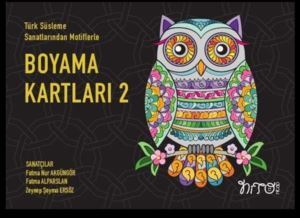 Türk Süsleme Sanatlarından Motiflerle Boyama Kartları 2 - Nito Kitap