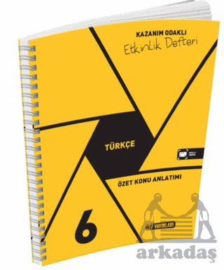 Türkçe Özet Konu Anlatımlı Etkinlik Kitabı - Hız Yayınları Ortaokul