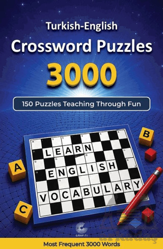 Turkish-English Crossword Puzzles (3000) - Grafiti Yayınları