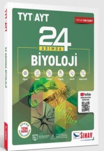 TYT AYT 24 Adımda Biyoloji Konu Anlatımlı Soru Bankası - 1