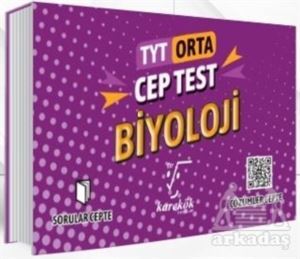 TYT Cep Test Biyoloji (Orta) - Karekök Yayıncılık