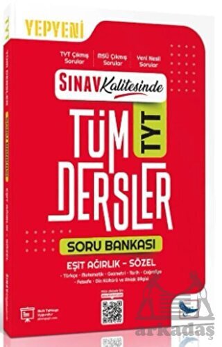 TYT Eşit Ağırlık Sözel Tüm Dersler Soru Bankası - Sınav Yayınları