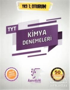 TYT Kimya Denemeleri - 50 Çözümlü Deneme - Karekök Yayıncılık