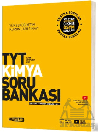 TYT Kimya Soru Bankası - Hız Yayınları