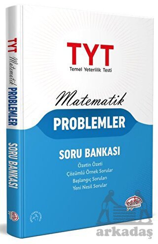 TYT Matematik Problemler Soru Bankası Editör Yayınevi - Editör Yayınevi