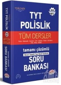 TYT - Polislik Tüm Dersler Tamamı Çözümlü Soru Bankası - 1