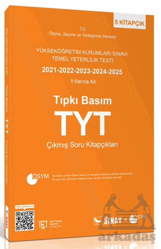TYT Tıpkı Basım Son 5 Yıl Çıkmış Soru Kitapçıkları - 1
