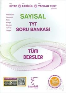 TYT Tüm Dersler (Sayısal) Soru Bankası - 1