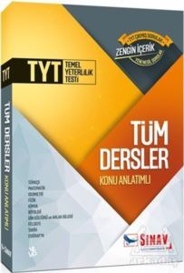 Tyt Tyt Tüm Dersler Tek Kitap Konu Anlatımlı - Sınav Yayınları