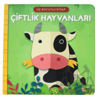 Üç Boyutlu Kitap - Çiftlik Hayvanları - Masalperest