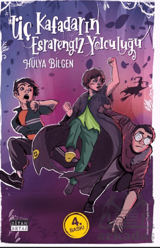 Üç Kafadarın Esrarengiz Yolculuğu - Siyah Beyaz Yayınları