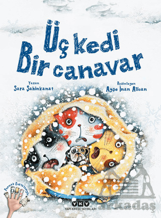 Üç Kedi Bir Canavar (3-8 Yaş) - Yapı Kredi Yayınları