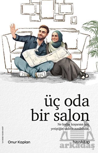 Üç Oda Bir Salon - Hayykitap